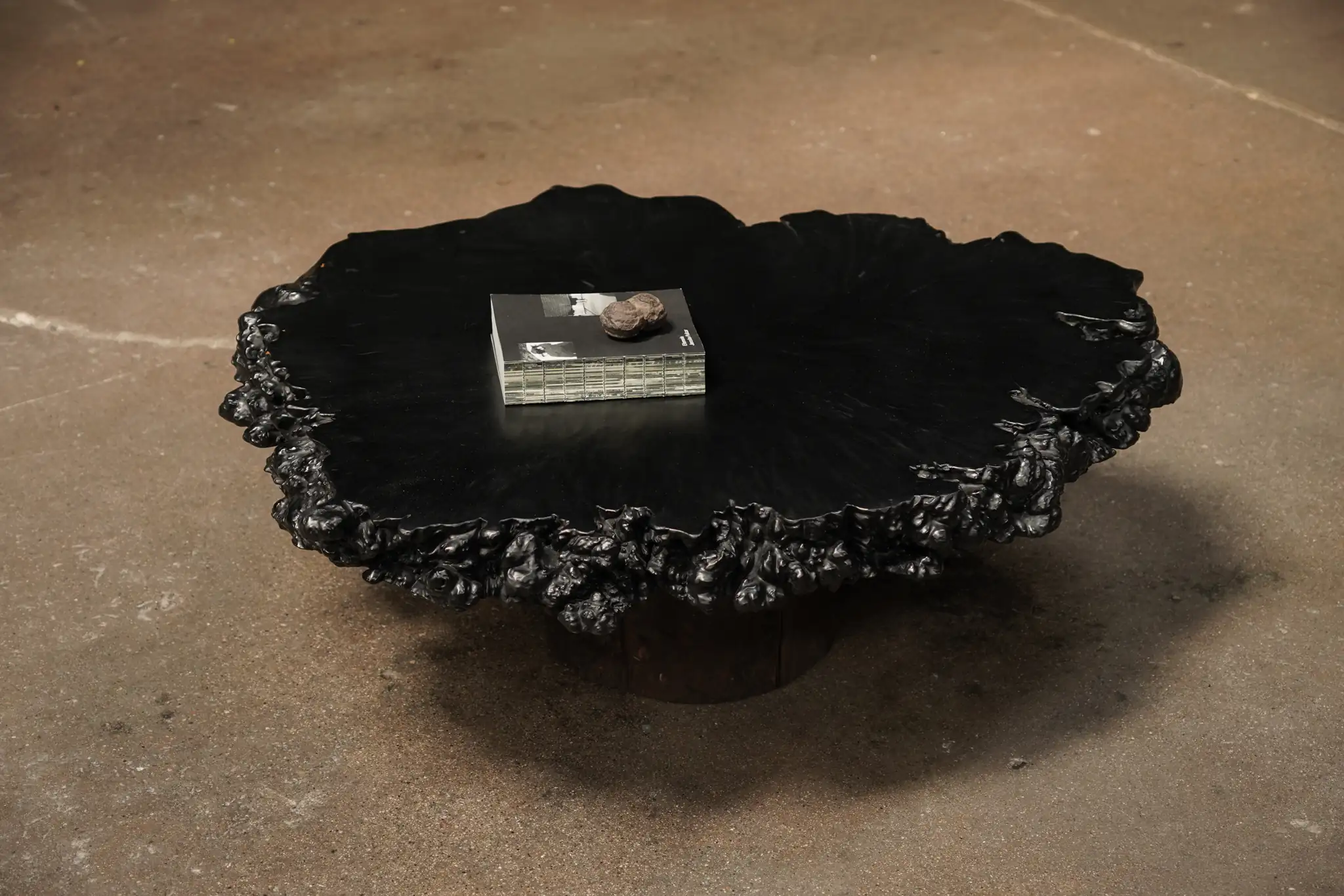 Noir Tree Slab Coffee Table