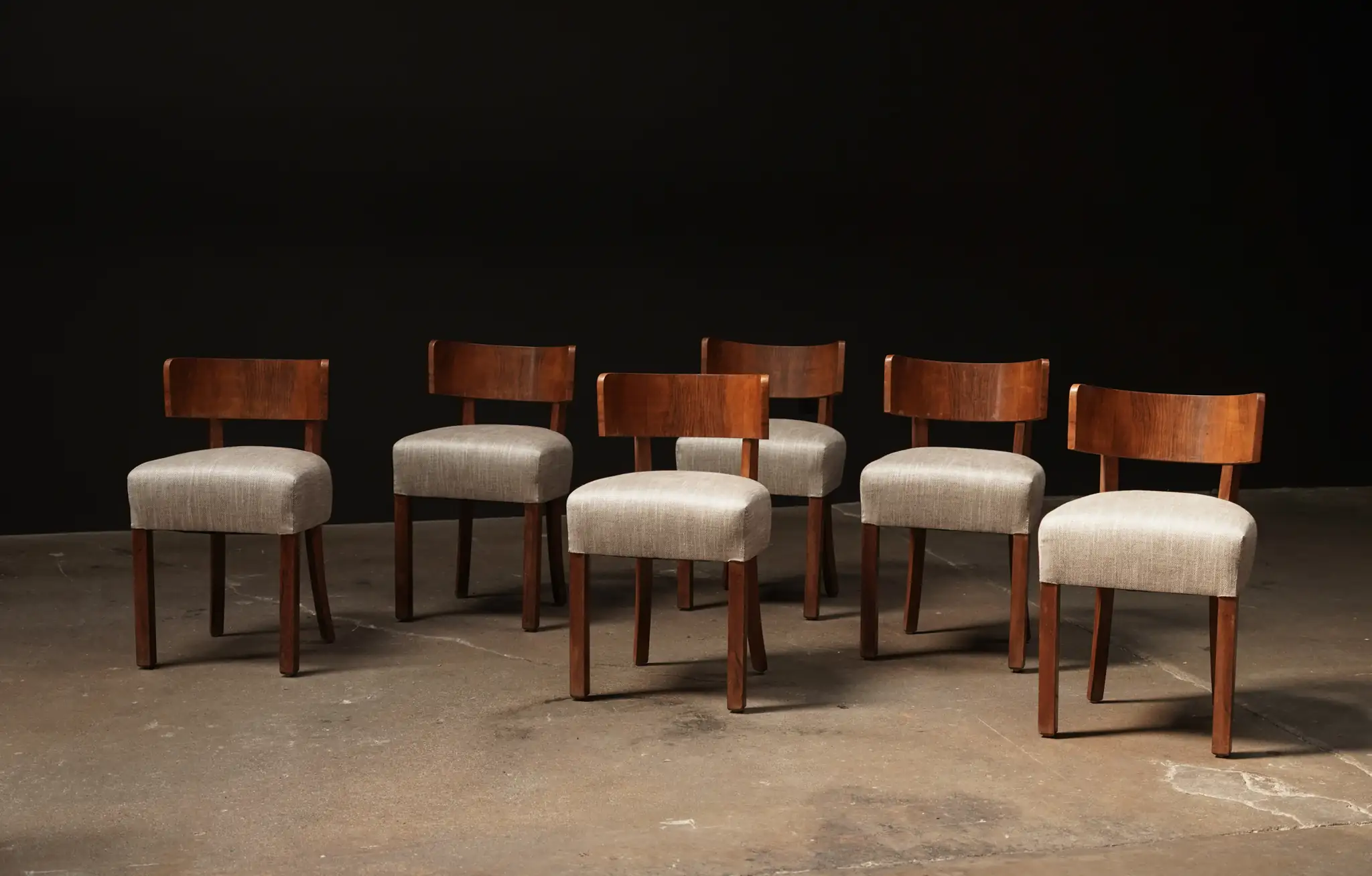 Italian Dining Chairs, Set of 6