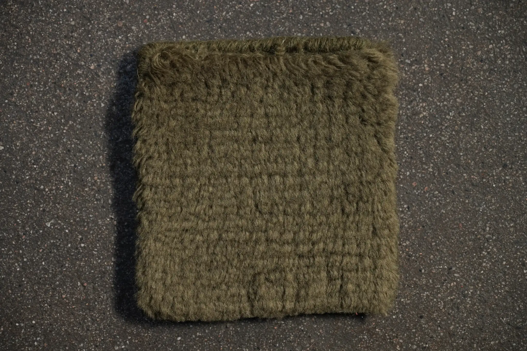 Merino Alpaca Blend Rug, Olive