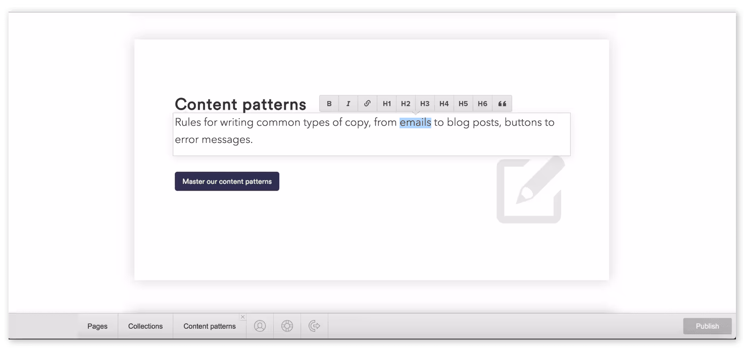 how to format toolbar
