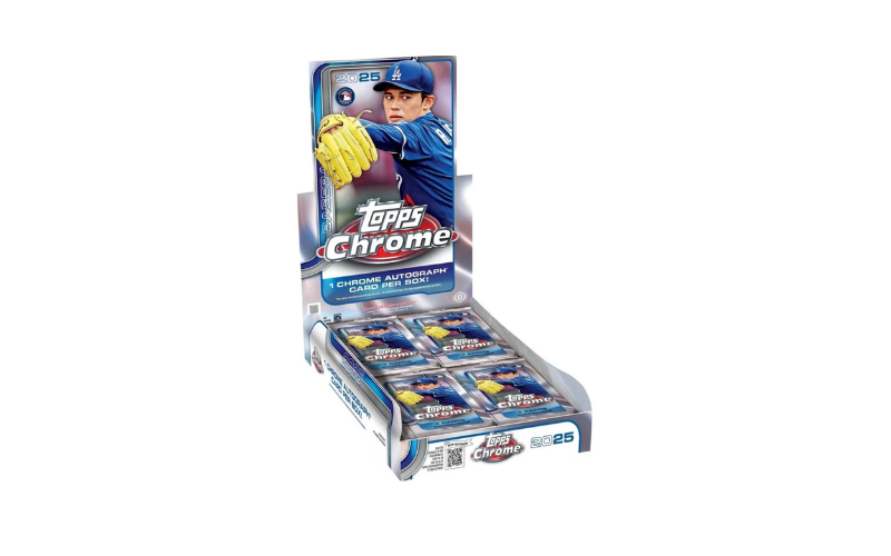 New Arrival: 2025 Topps Chrome Baseball Is Here!