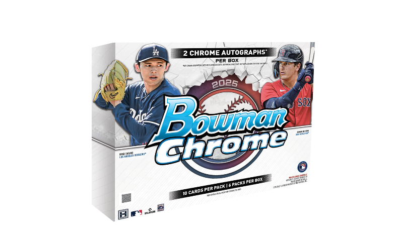 New Arrival: 2025 Bowman Chrome Baseball Is Here!