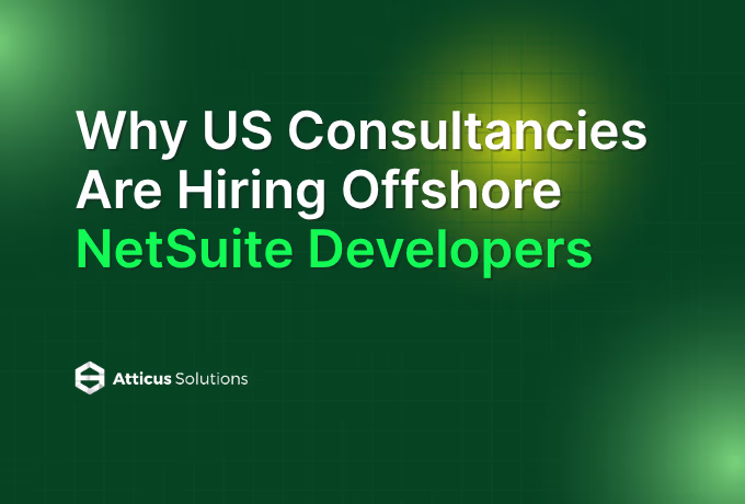 Two professionals shake hands, representing collaboration in hiring offshore NetSuite developers for 2026 strategies.