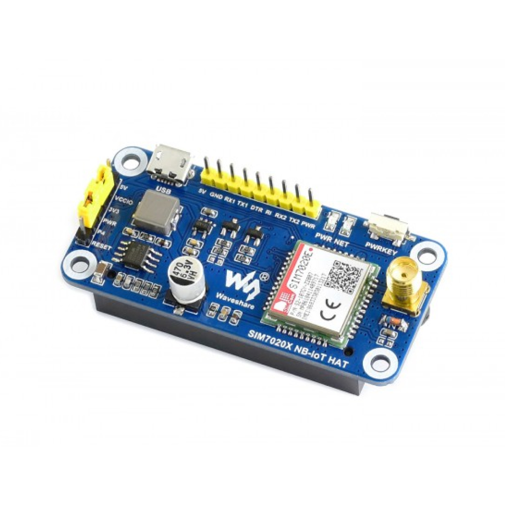 Waveshare SIM7020E NB‑IoT HAT (Raspberry Pi)