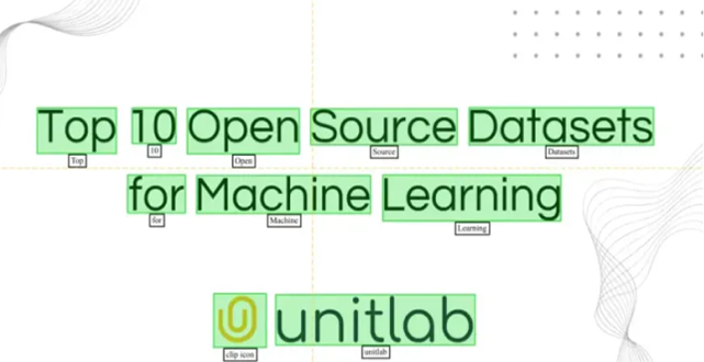 Open Source Datasets for ML