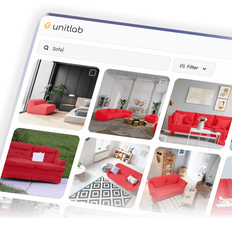 Semantic search across datasets in Unitlab AI