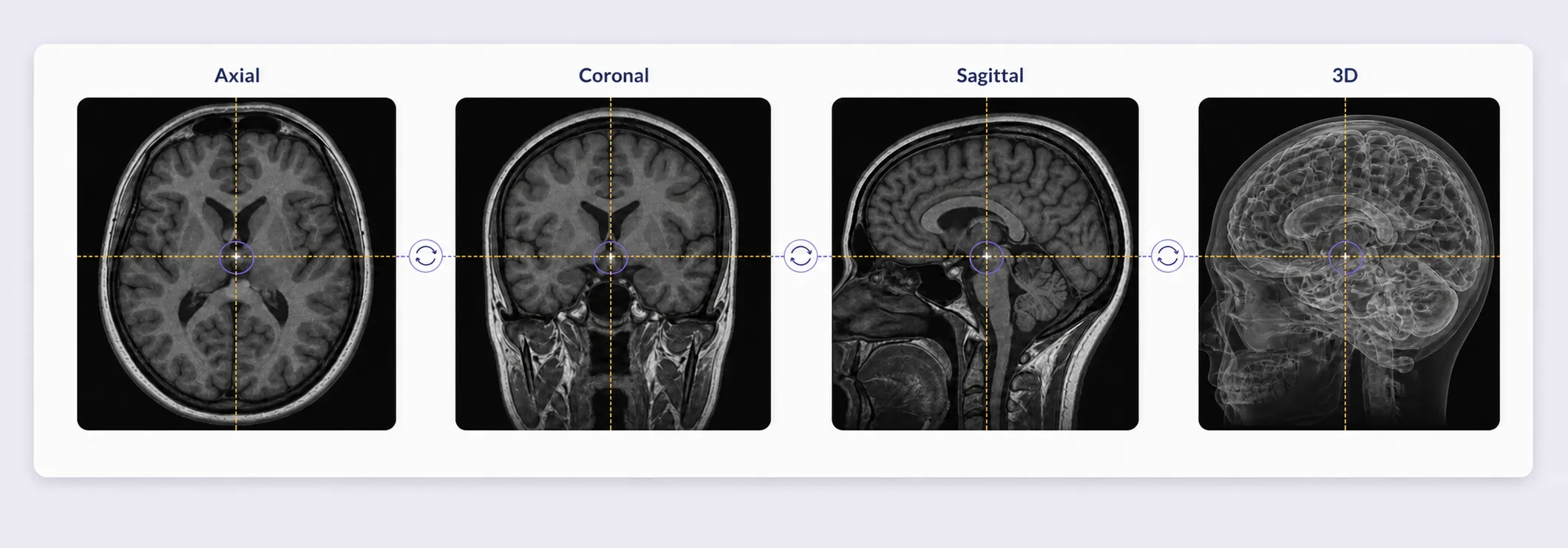Multiplanar medical annotation with synchronized slice position and geometry