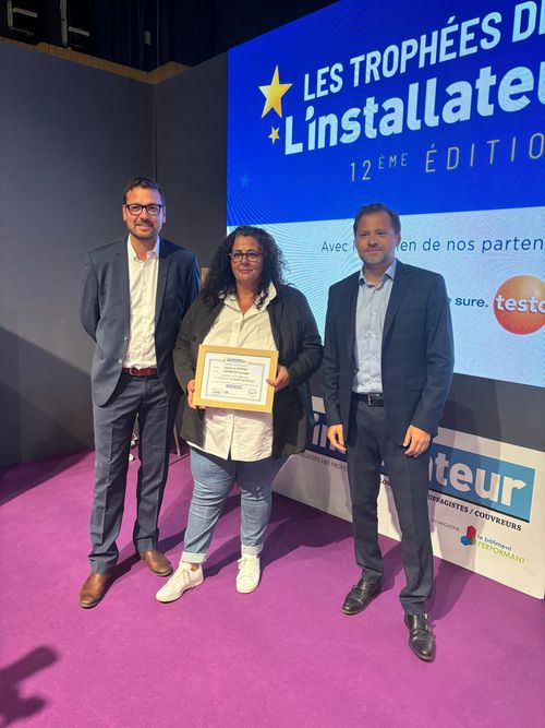 Laurence Boidin, lauréate du trophée de l’Installateur dans la catégorie « Le Métier au Féminin » : portrait d’une femme engagée pour son métier