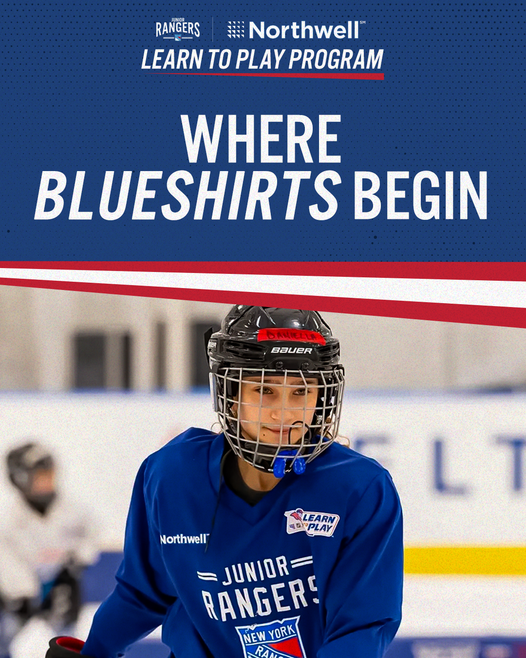 Junior Rangers Learn to Play Hockey