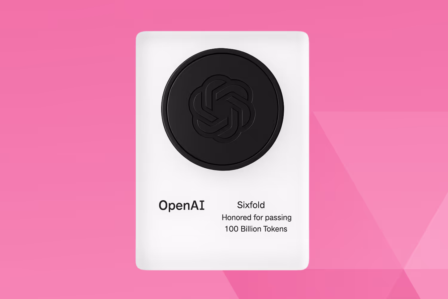 Sixfold's 100 Billion Token Milestone