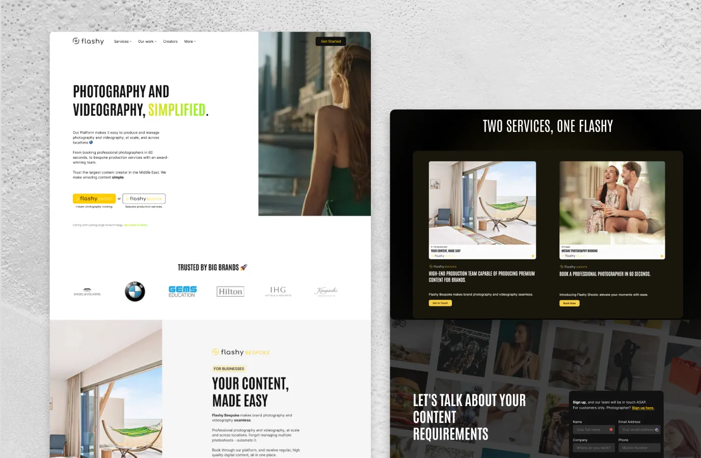 Profesionalni web sajt za SaaS i digitalni proizvod Get Flashy