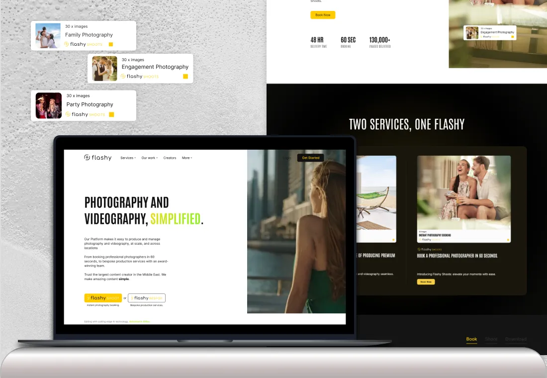 Profesionalni web sajt za SaaS i digitalni proizvod Get Flashy