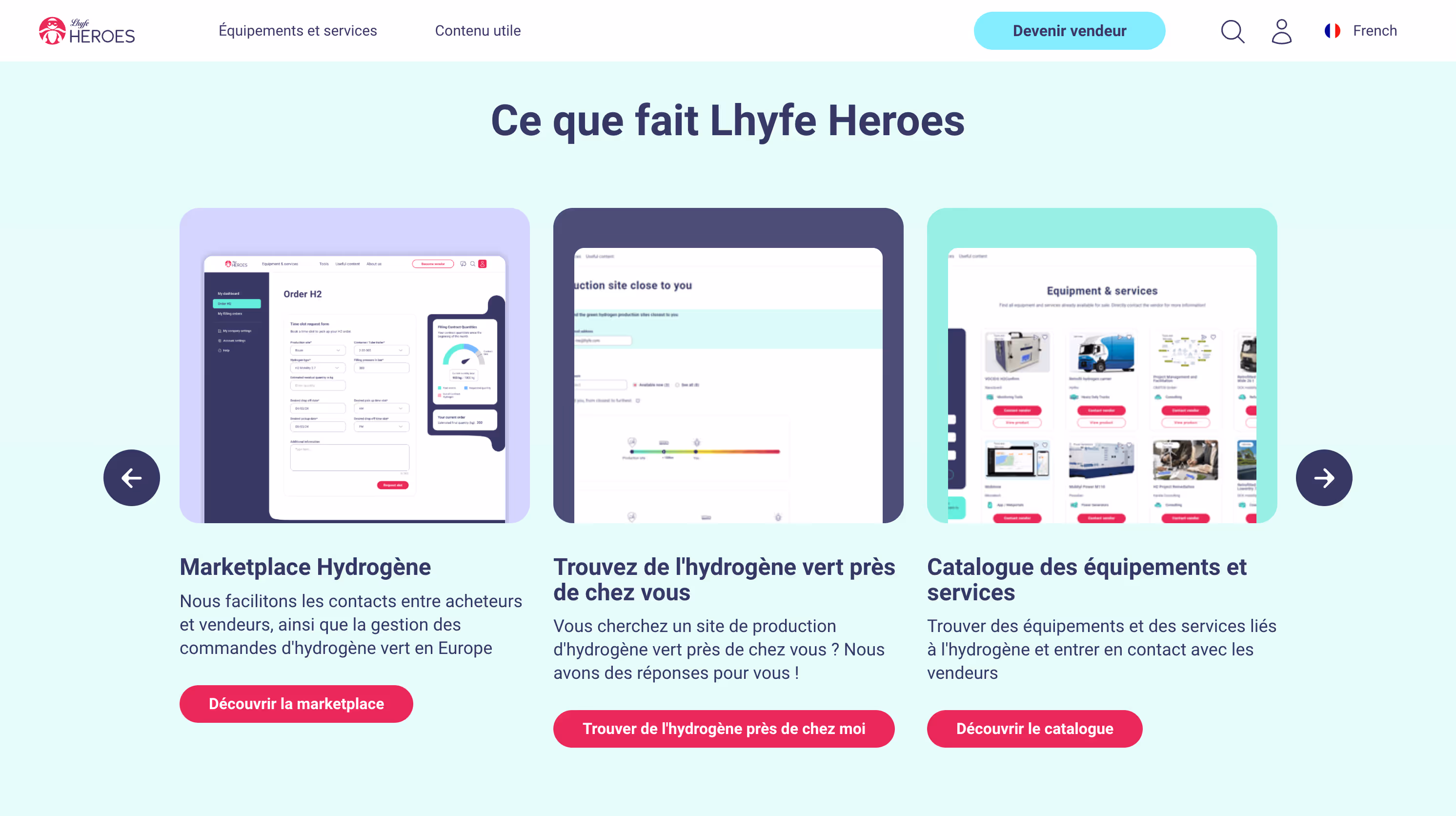 Lhyfe Heroes website image 1