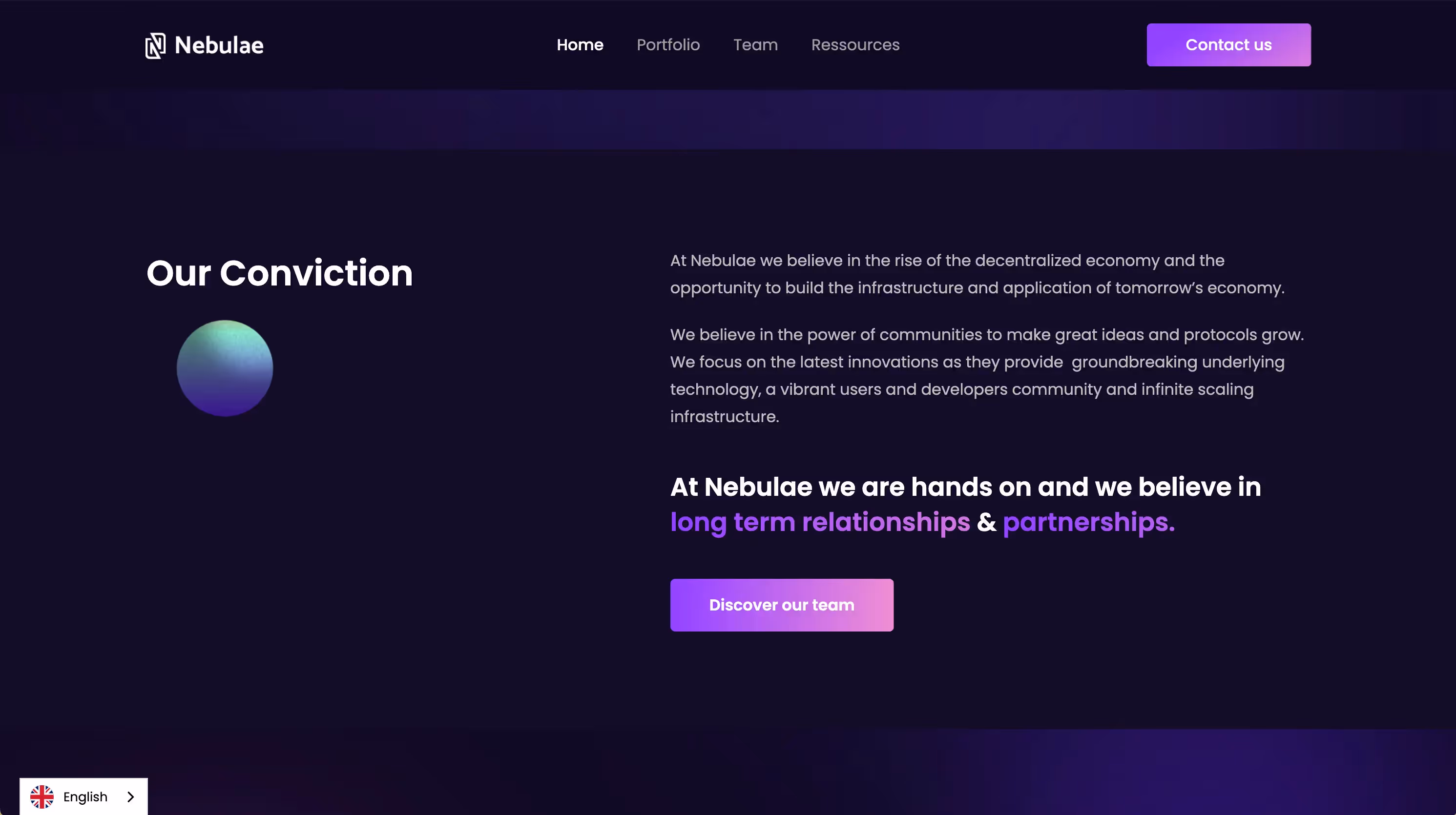 Nebulae website image 3