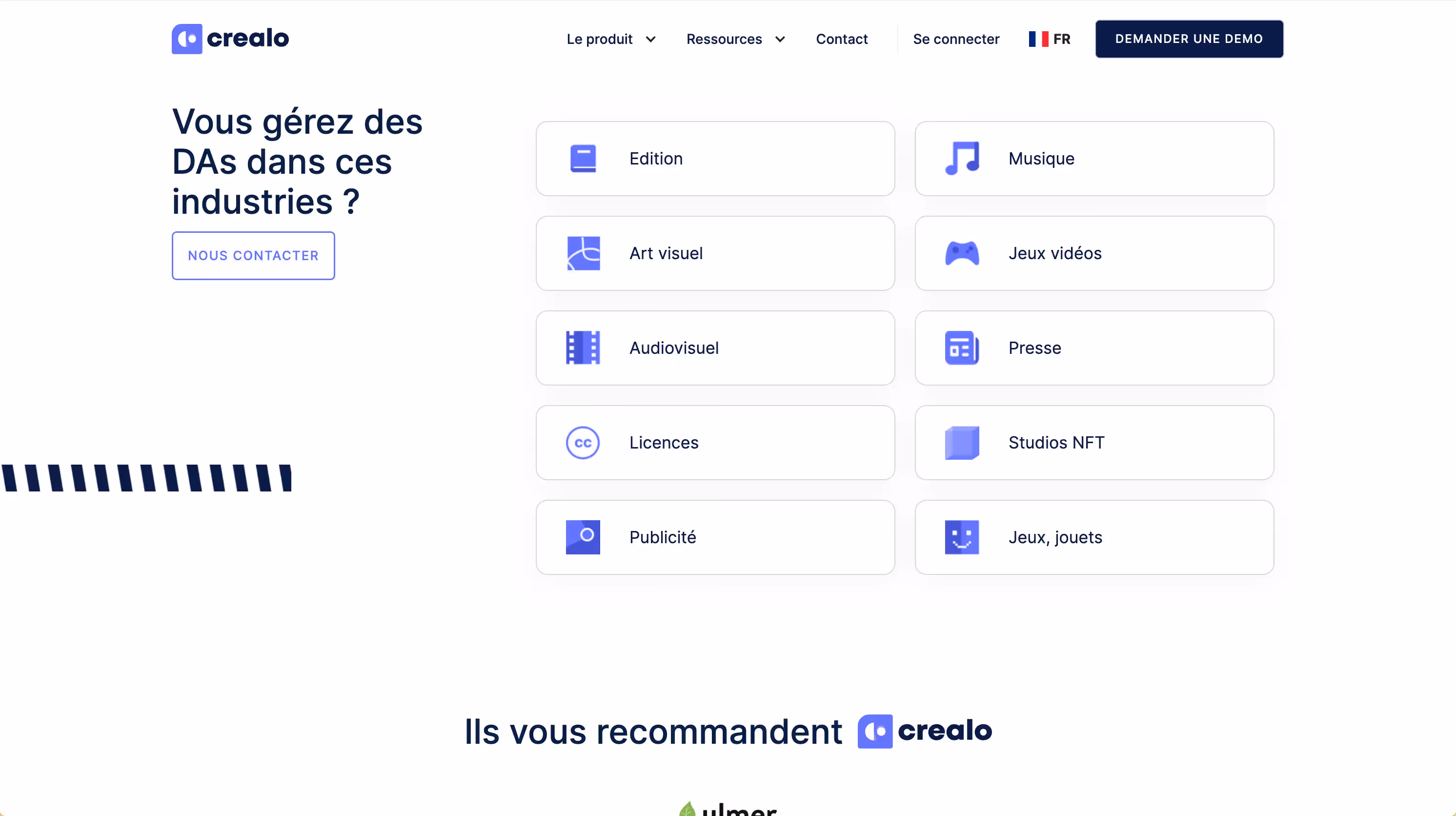 Crealo website image 3