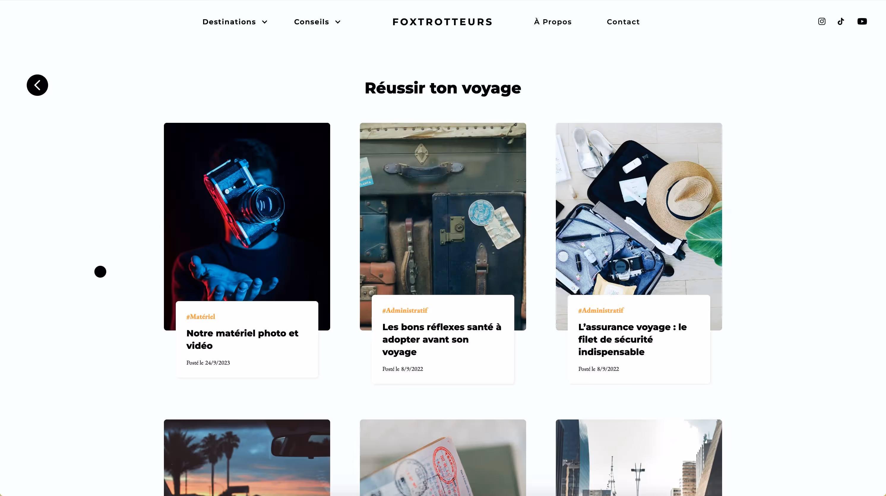 Foxtrotteurs website image 3