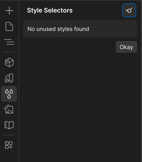 5) Nettoyer les styles et interactions inutilisés