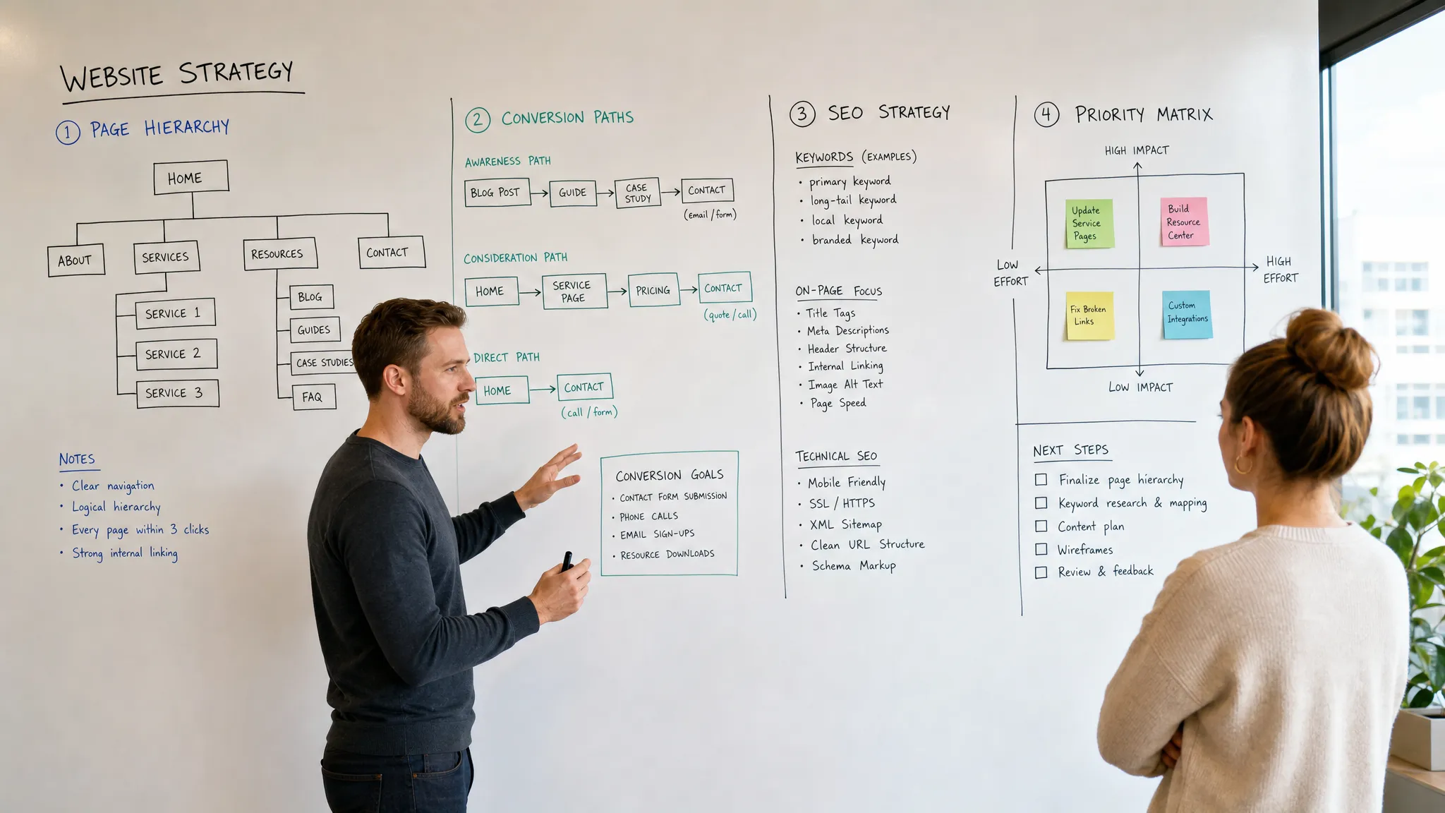 Web design services that improve conversion and SEO