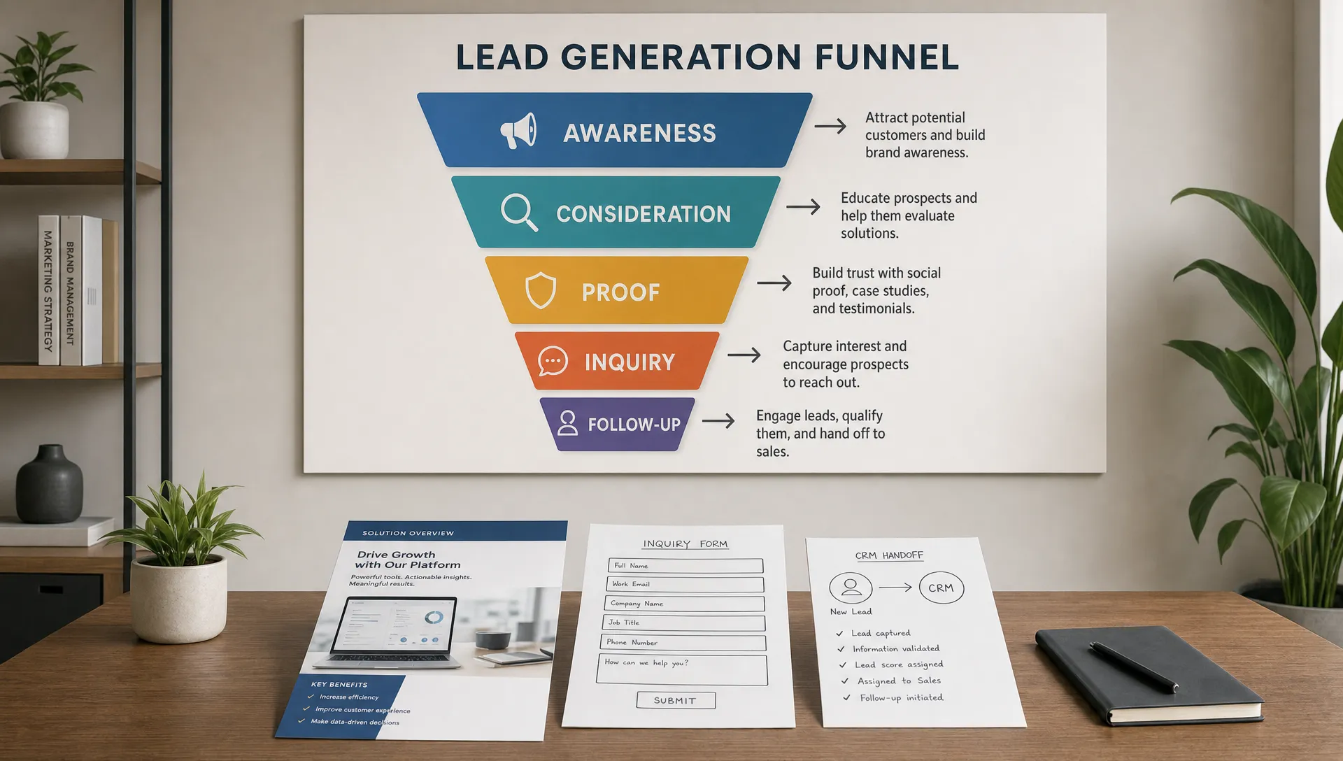 B2B website features that drive lead generation