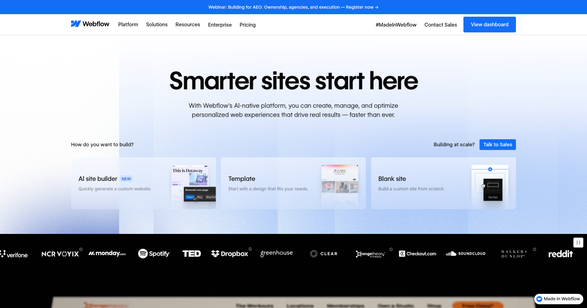Why choose Webflow for your website?