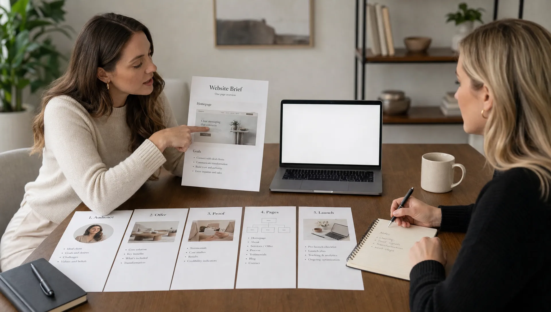 Building a website: a practical plan for founders