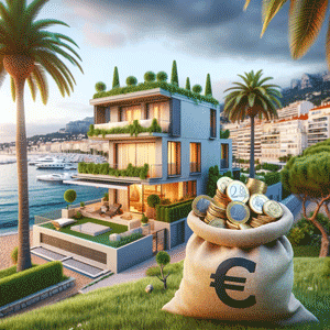 villa de luxe avec vue mer sur la Côte d'Azur