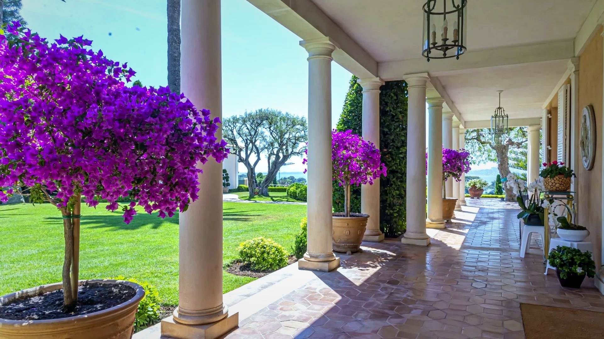 Luxury villa with gardens and sea view on the French Riviera — strategic real estate ownership through a Société Civile Immobilière (SCI)