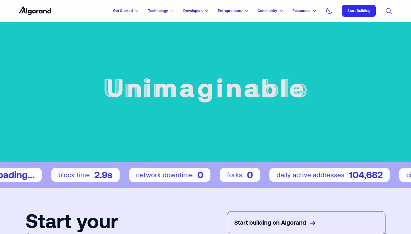 Best Crypto Bank for Algorand startups