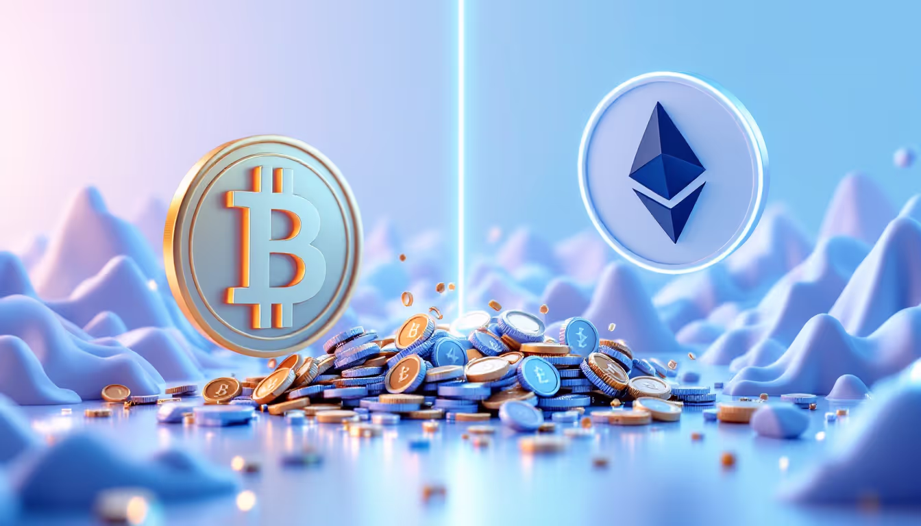 Tendencias de los ETF de criptomonedas: Salidas de Bitcoin vs. Entradas de Ethereum y su Impacto