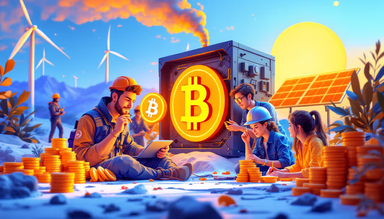 La transición hacia la minería de Bitcoin impulsada por la comunidad