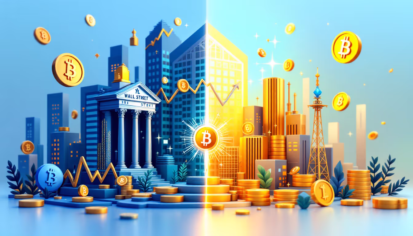 Wall Street vs Crypto: ¿Quién Tiene Realmente la Ventaja?