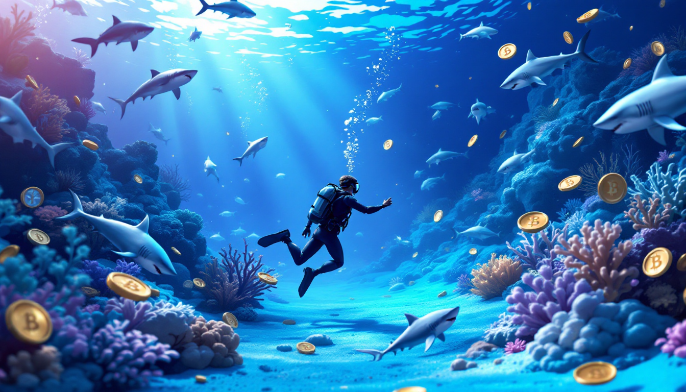 Navegando las Aguas Infestadas de Tiburones de Estafas Cripto