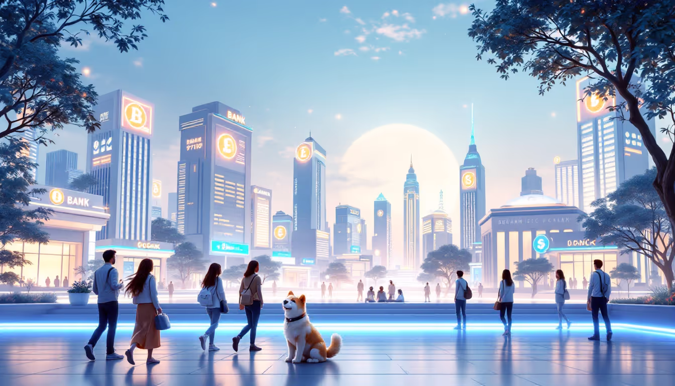 Movimientos de Precio de Dogecoin: ¿Forjarán un Futuro de Criptomonedas Amigables con los Bancos?