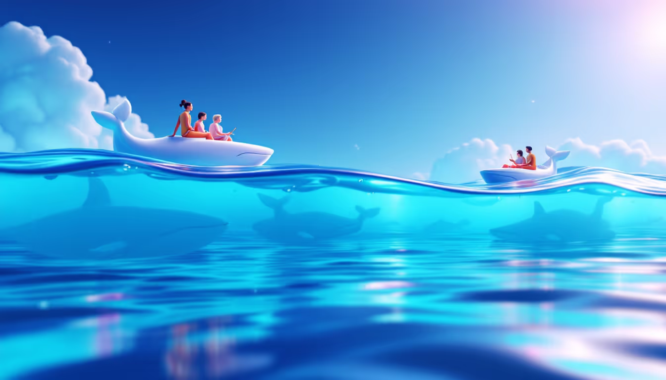 Surfeando las Olas de la Actividad de Ballenas: Un Manual para Pequeñas Startups Fintech en Cripto