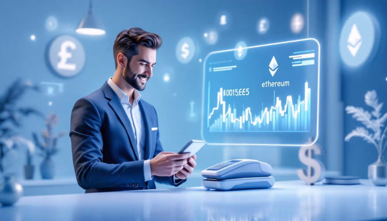 Movimientos de Precios de Ethereum: Una Guía para que las PYMES Acepten Pagos en Criptomonedas