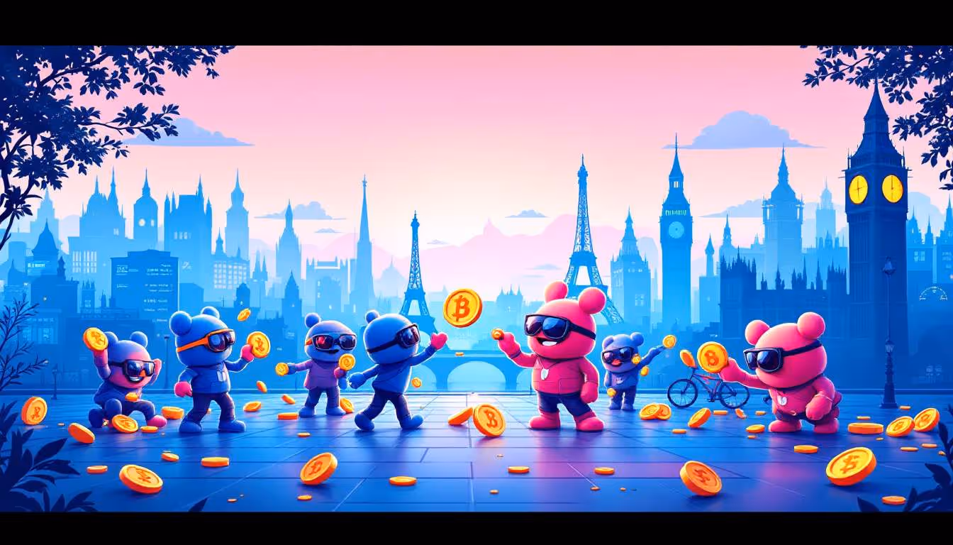 Las monedas meme están dando forma al futuro de las criptomonedas en Europa