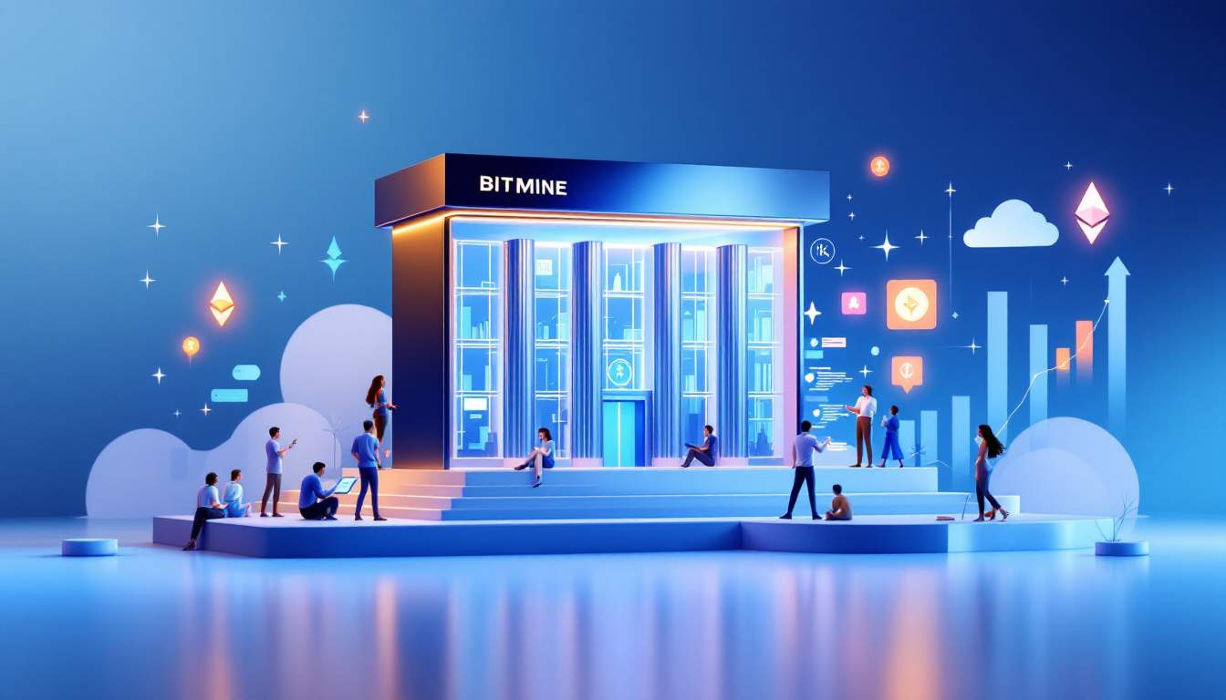 La estrategia de tesorería de Ethereum de BitMine redefine la banca cripto, destacando la adopción institucional, los riesgos y la gestión de tesorería para pymes en el paisaje financiero en evolución.