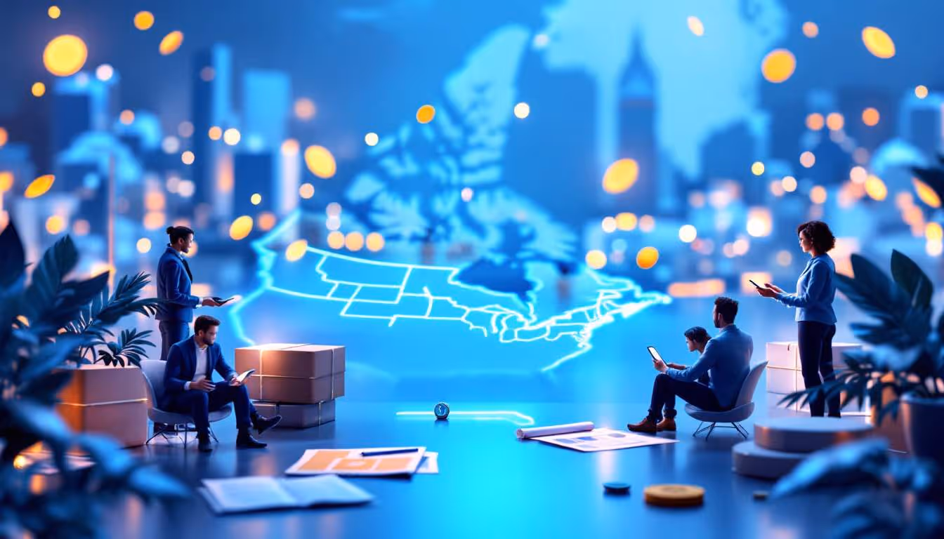 Relaciones Comerciales EE. UU.-Canadá y el Auge de los Pagos en Cripto para las PYMES