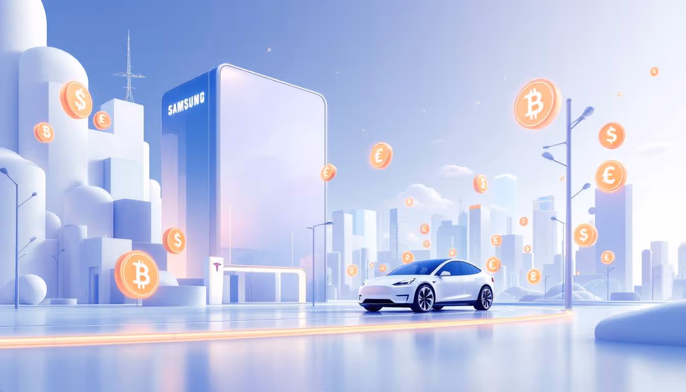 ¿Qué indica el acuerdo de chips de Samsung con Tesla sobre el futuro del mercado de criptomonedas?