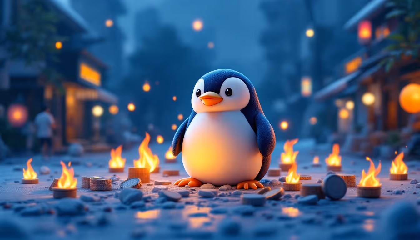 El Futuro de la Nómina Cripto: Estrategia de Quema de Tokens de Pudgy Penguins