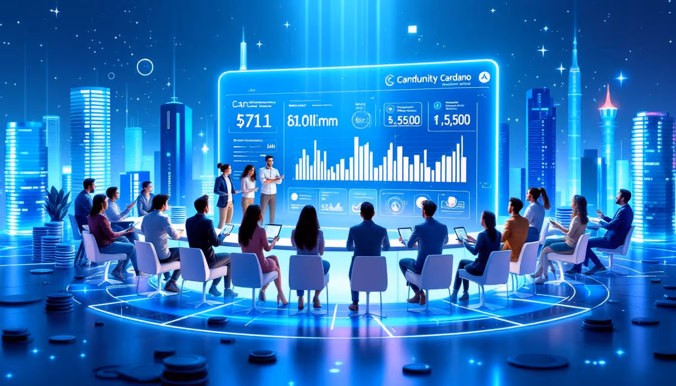 Cardano’s $71 Million Community Fund: A New Approach to Crypto Treasury Management