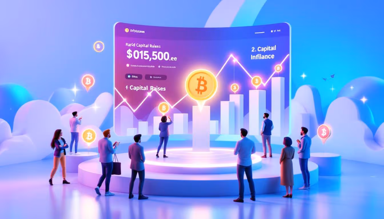 ¿Cómo está transformando la velocidad de recaudación de fondos el paisaje de las criptomonedas?