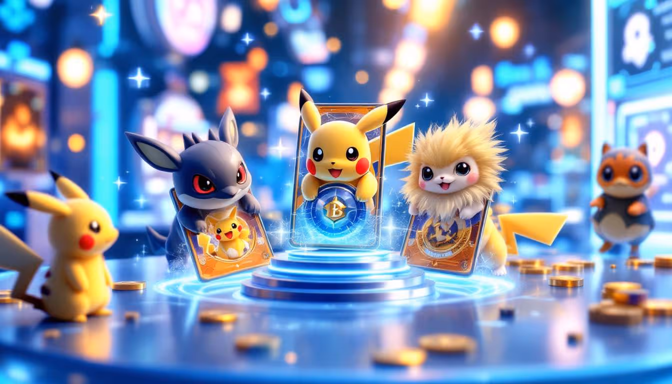 TCG de Pokémon Tokenizados: Donde los Coleccionables Conocen Blockchain