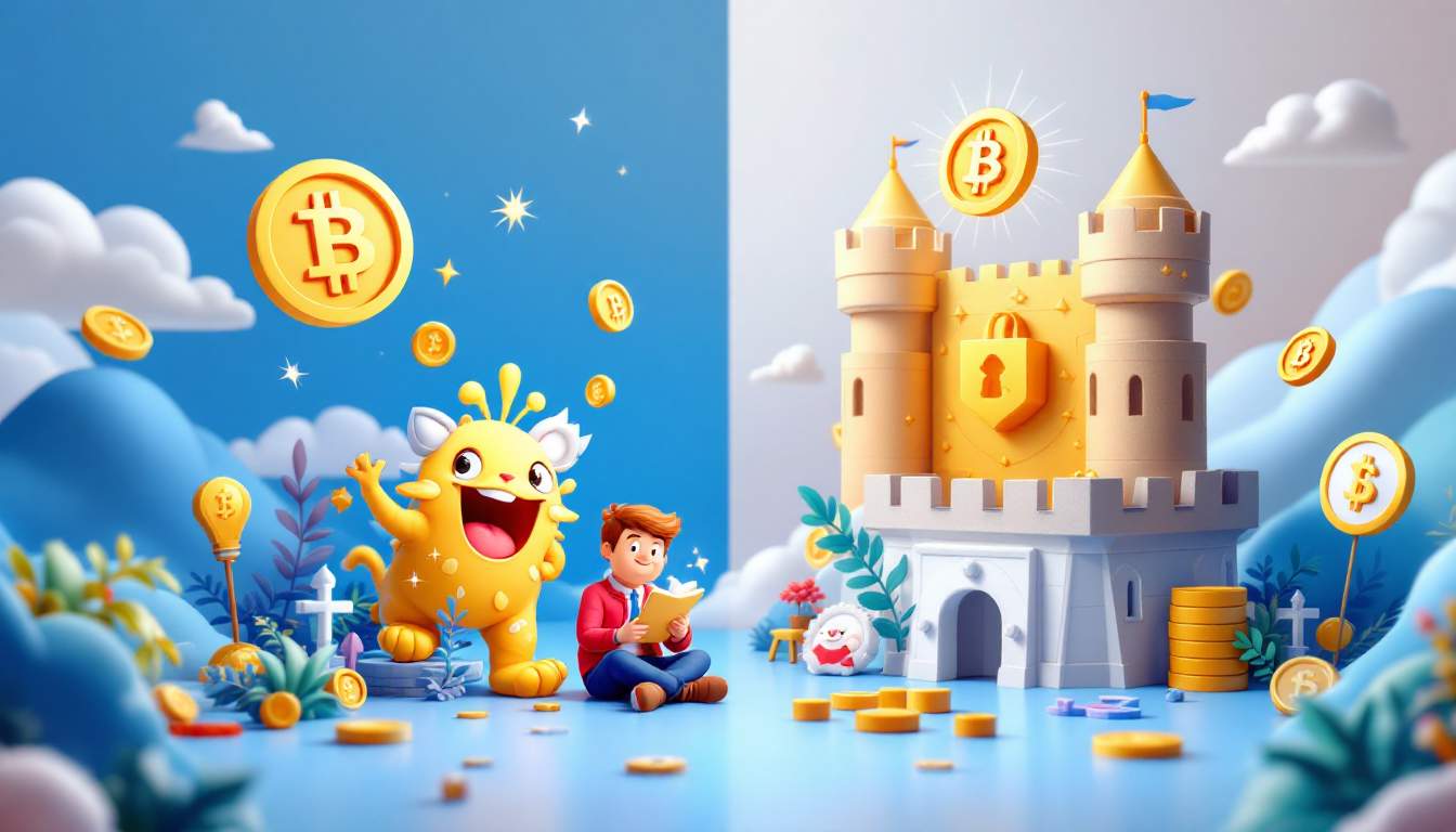 ¿Cuál es la diferencia entre los memecoins y las stablecoins?