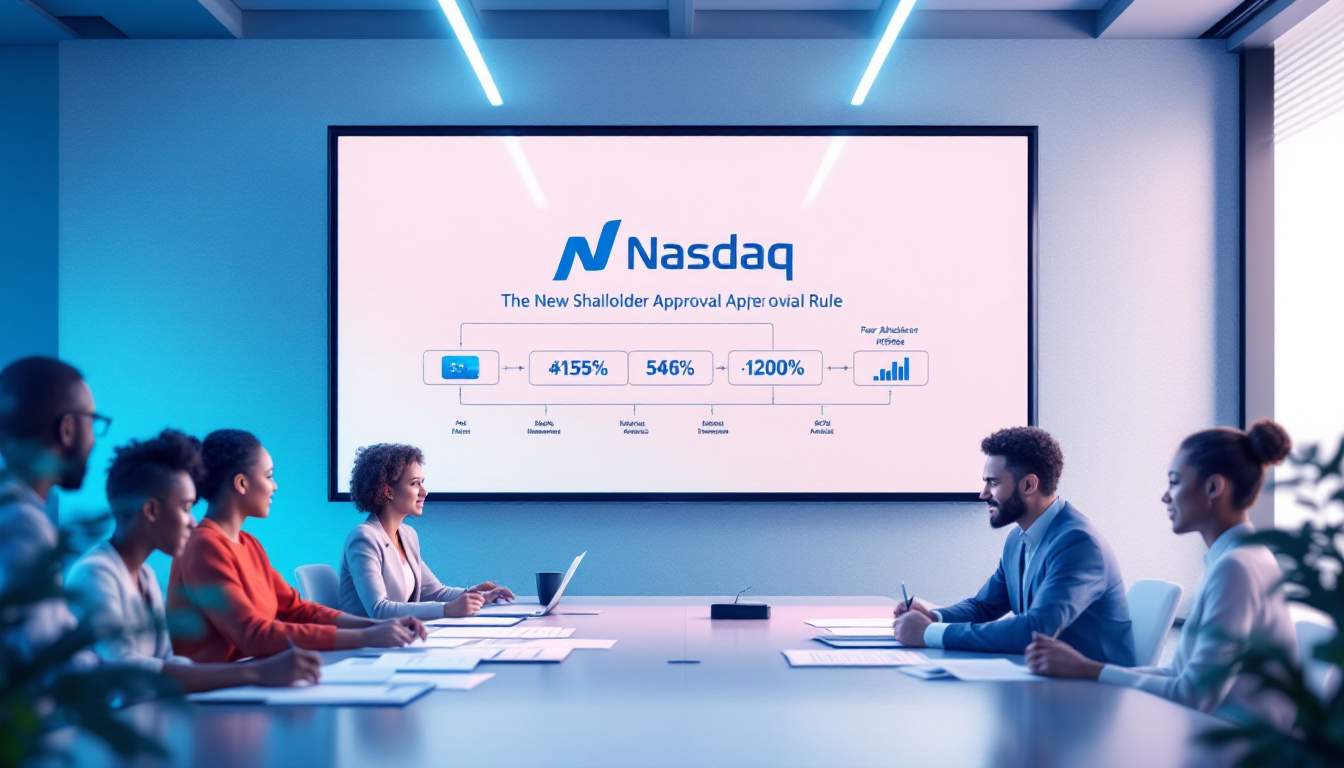 La regla de aprobación de accionistas de Nasdaq: impactos en las estrategias de recaudación de fondos de criptomonedas
