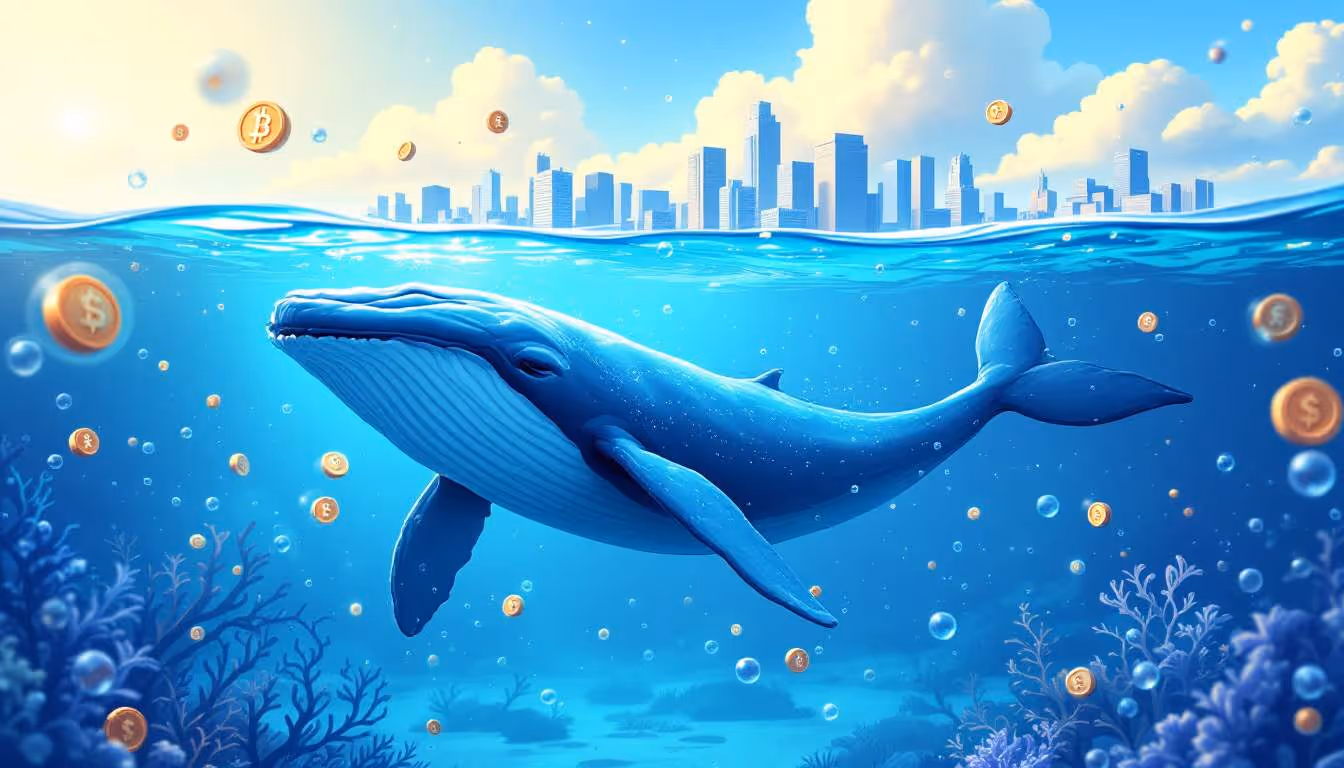 Movimientos de Ballenas Agitan los Mercados Cripto