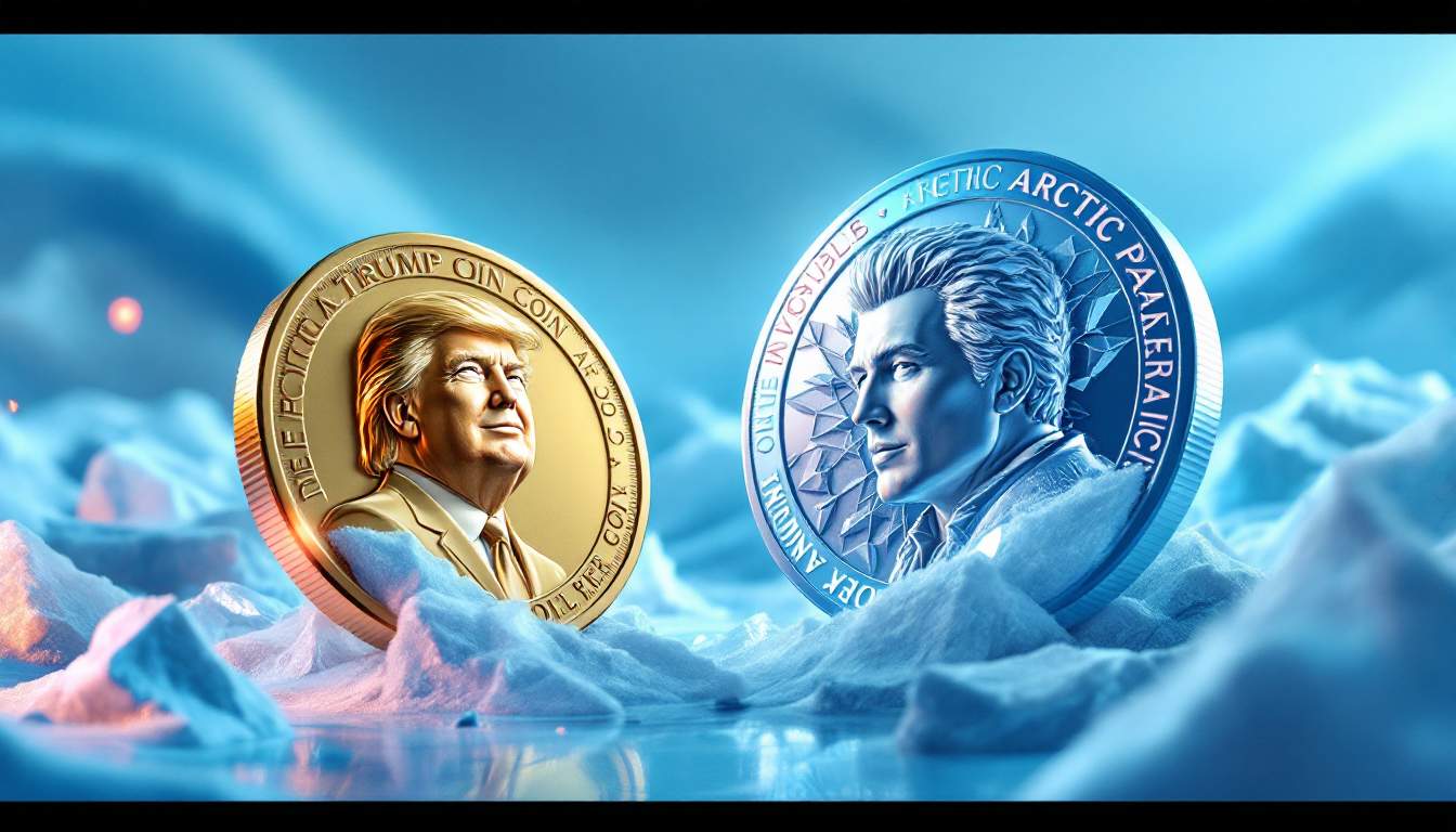 The Crypto Landscape: Official Trump Coin vs. Arctic Pablo Coin