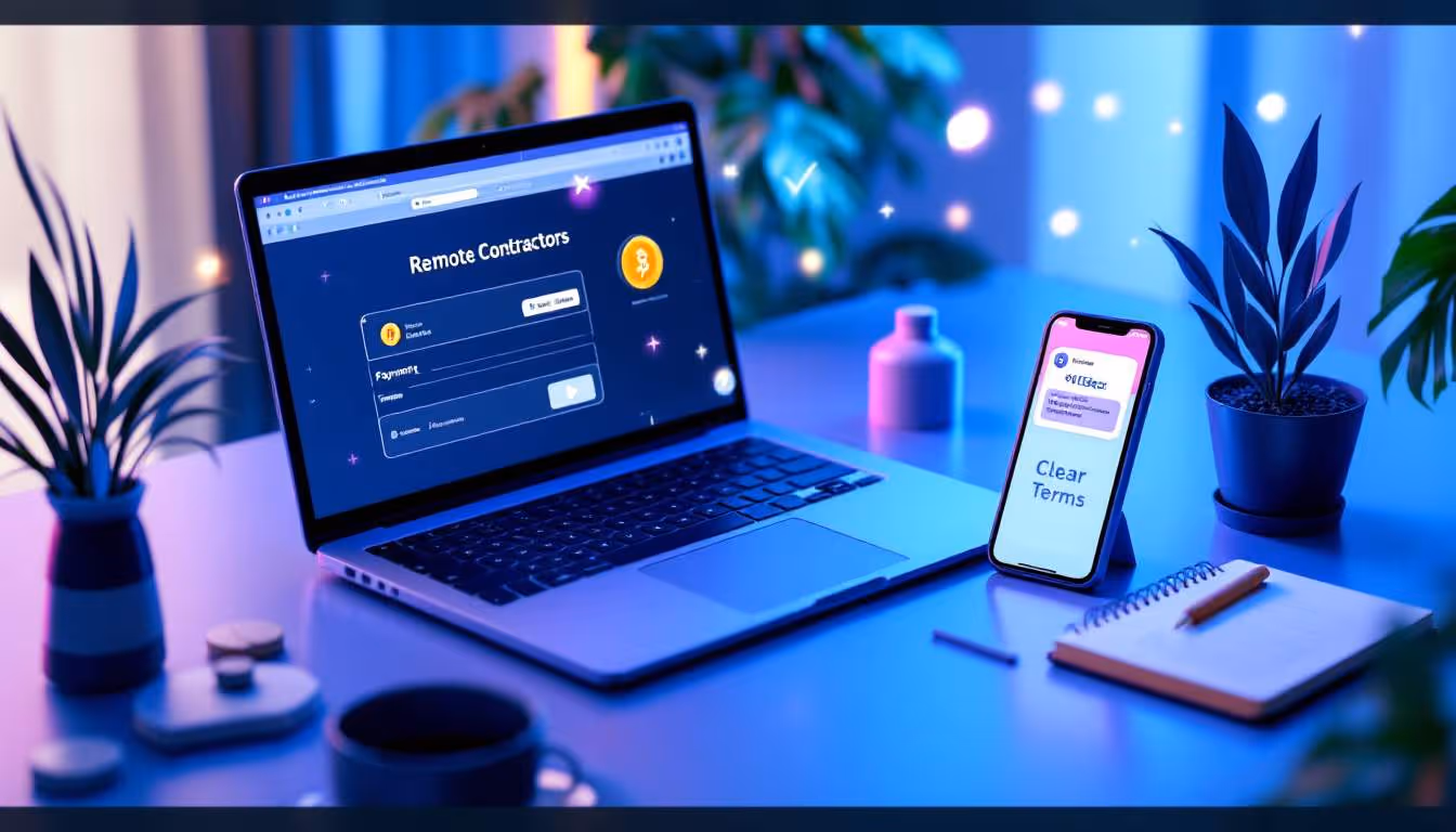 ¿Cómo pueden las empresas gestionar eficazmente los pagos a contratistas remotos?