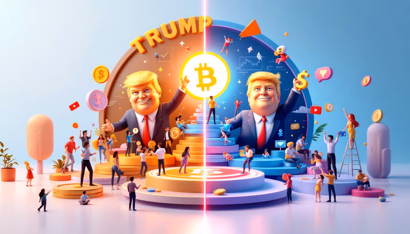 Las monedas meme TRUMP y BONK: El efecto ETF y el poder de la comunidad