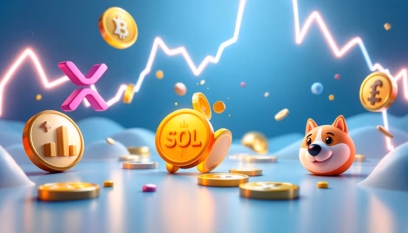 Dilema de Altcoins: ¿Sobrevivirán XRP, SOL y DOGE a los Choques del Mercado?